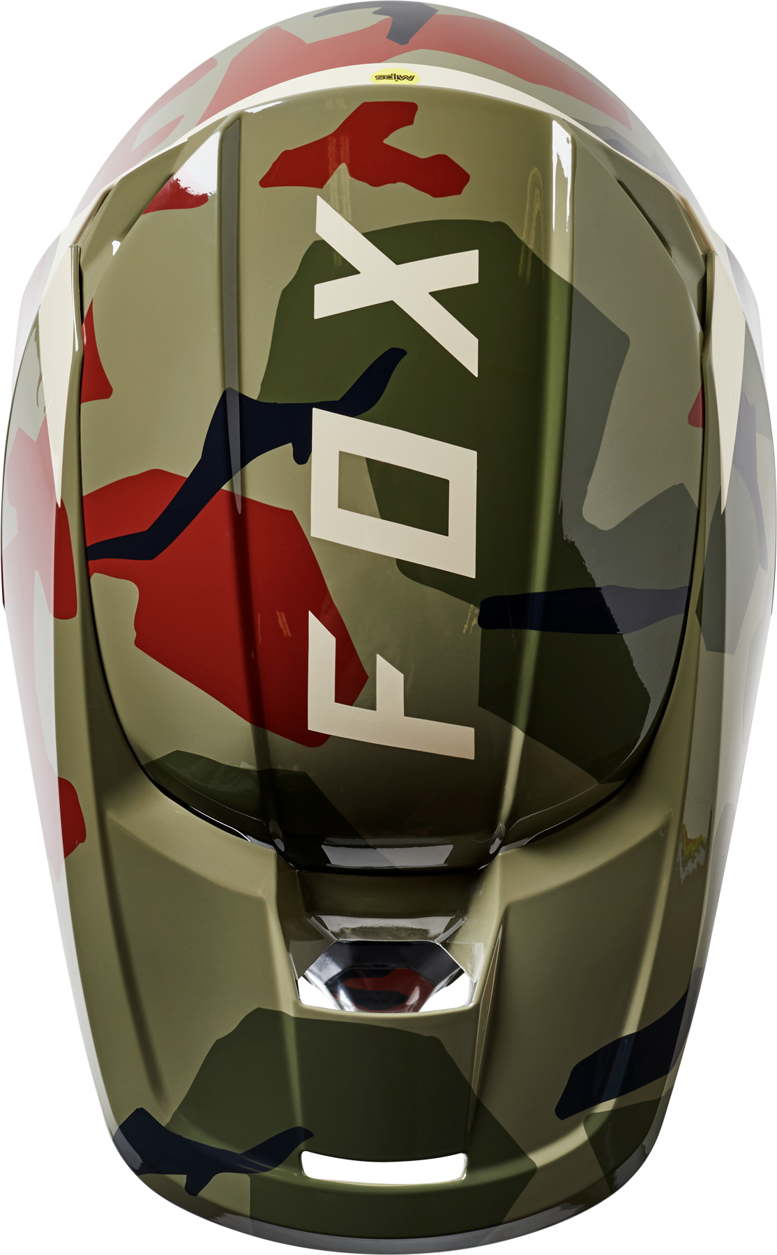 Fox Racing V1 BNKR Helmet  - Green Camo
