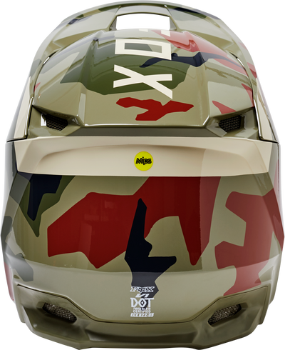 Fox Racing V1 BNKR Helmet  - Green Camo