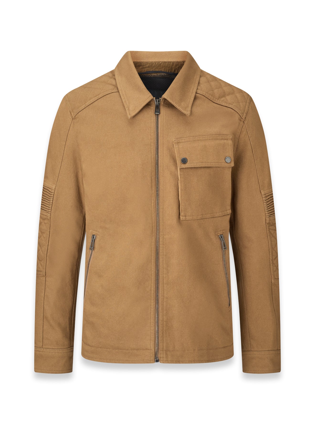 Belstaff Outrider Textile Motorcycle Jacket - British Khaki