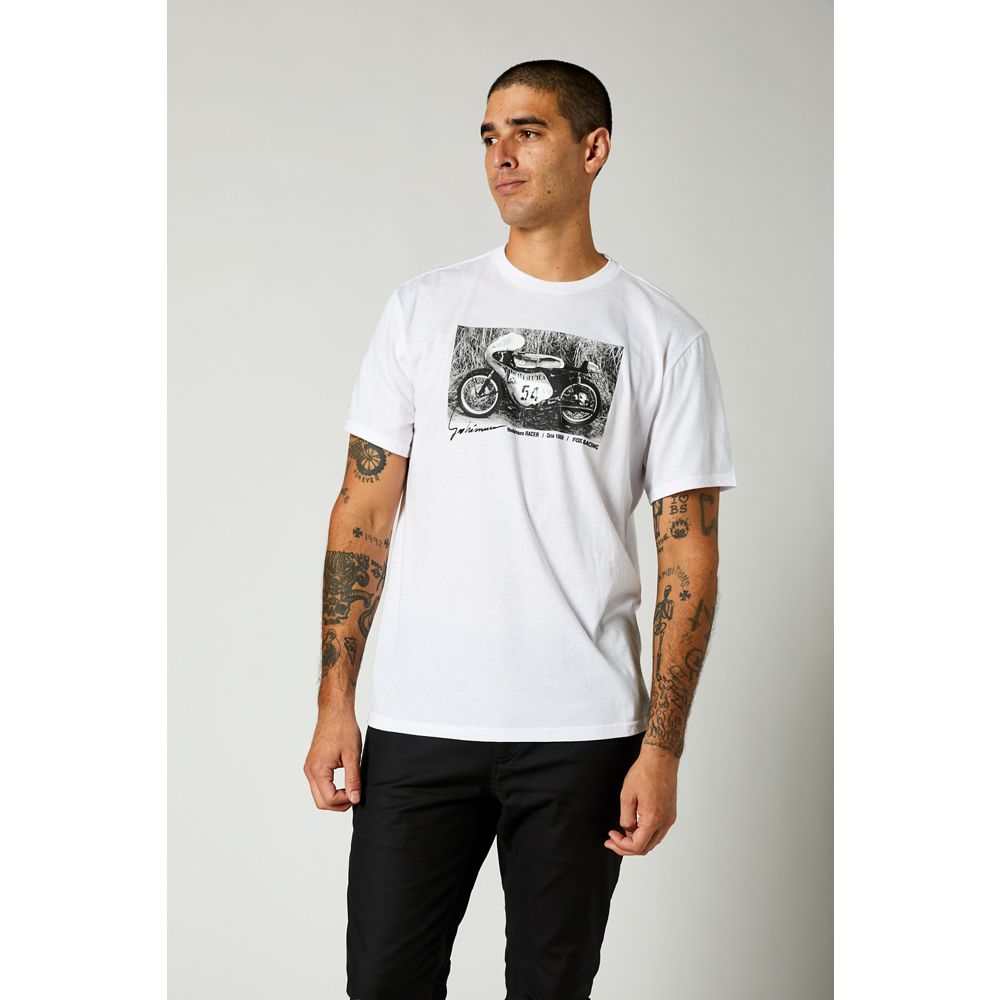 FOX 申し出で ヨシムラ Tシャツ レーサープロファイル
