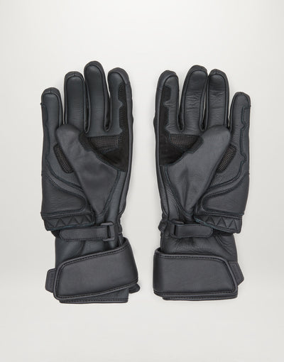 Belstaff Hesketh Black Leather Gloves