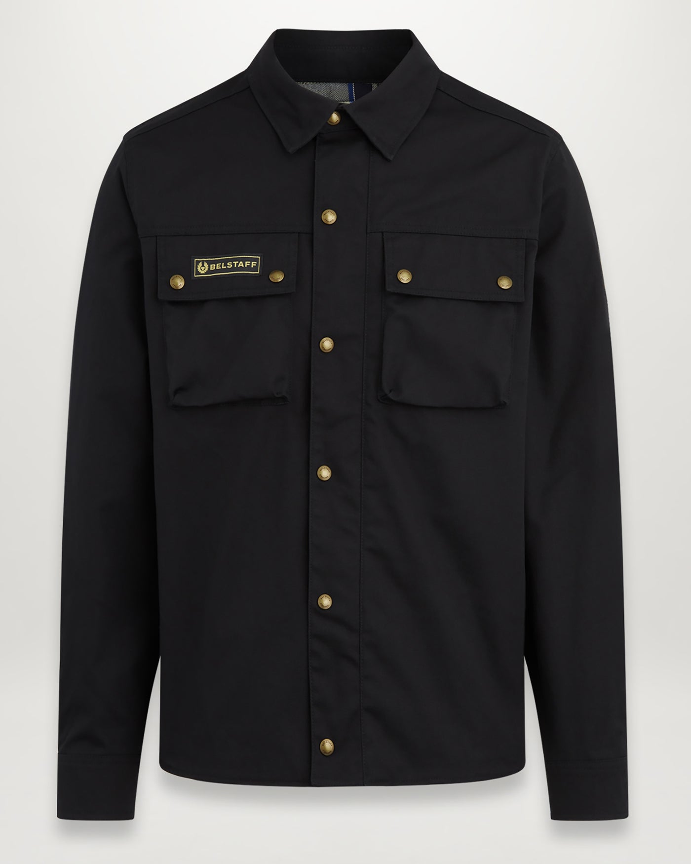 Belstaff Mansion Shirt Jacket Black