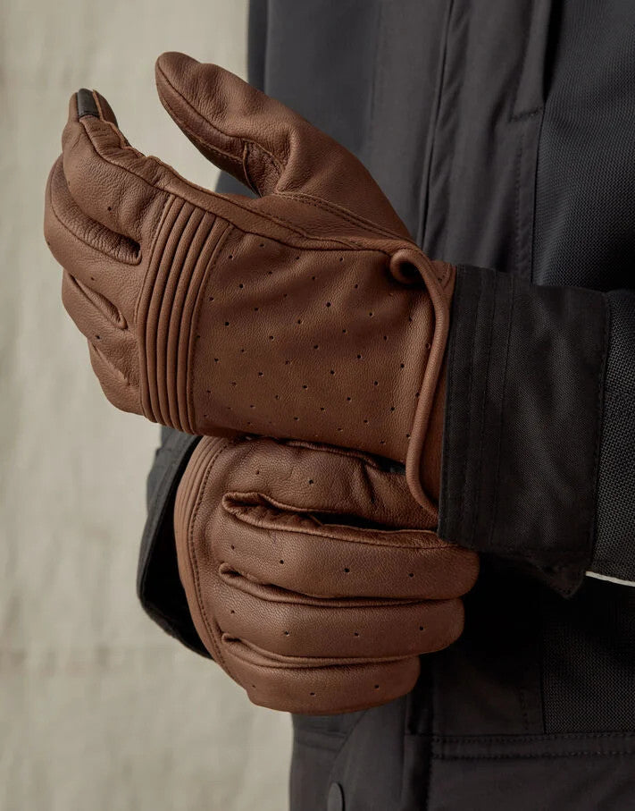 Belstaff Montgomery Gloves Oxblood