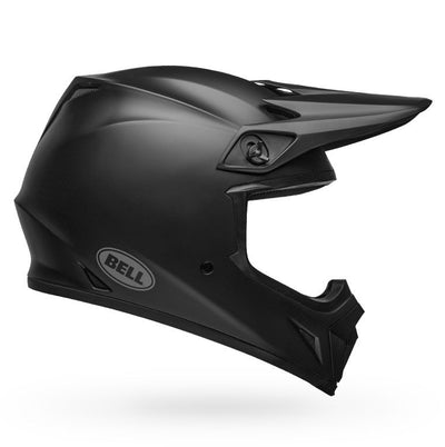 bell mx 9 mips dirt motorcycle helmet matte black right