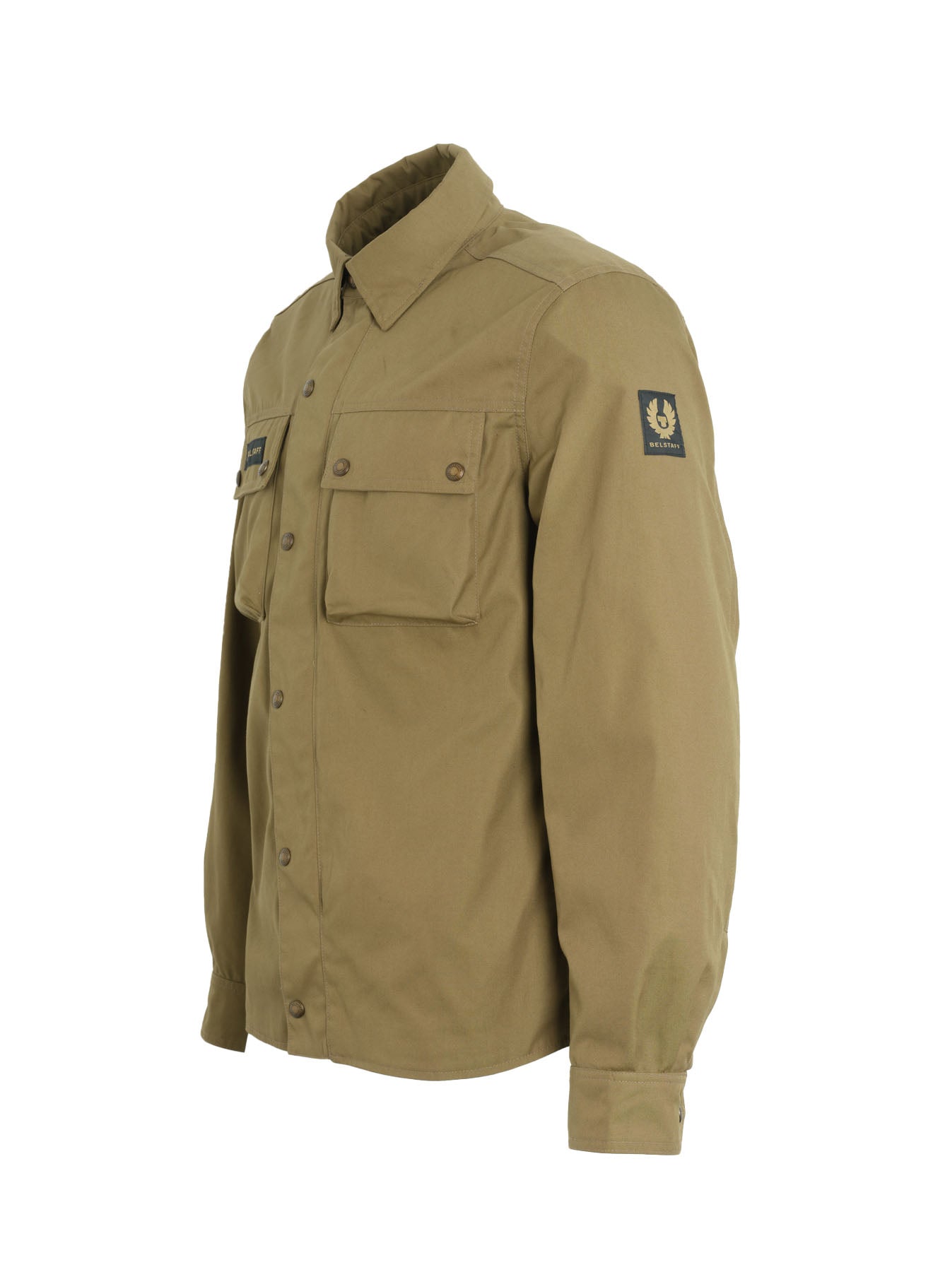 Belstaff Mansion Shirt Jacket Olive