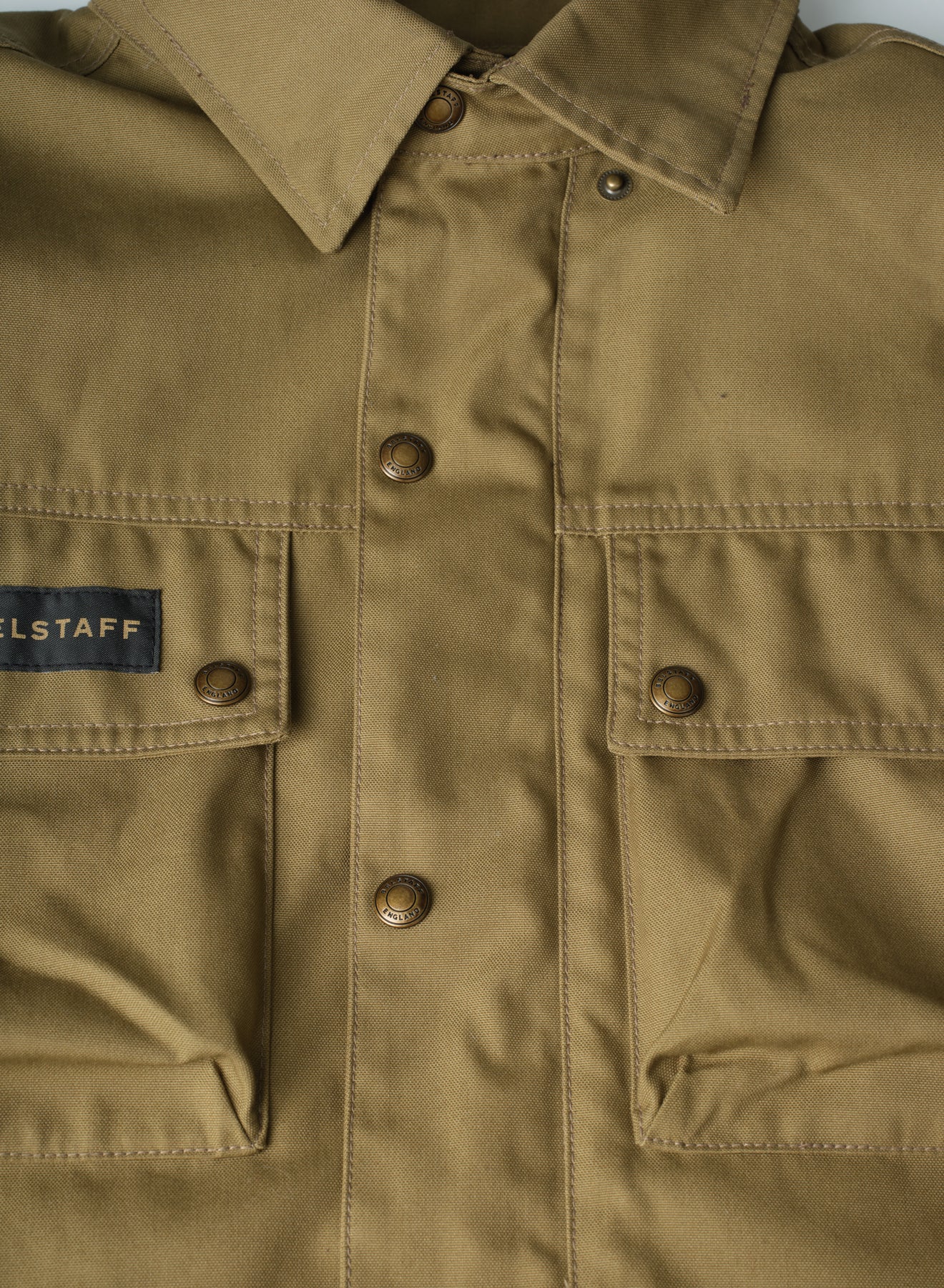 Belstaff Mansion Shirt Jacket Olive