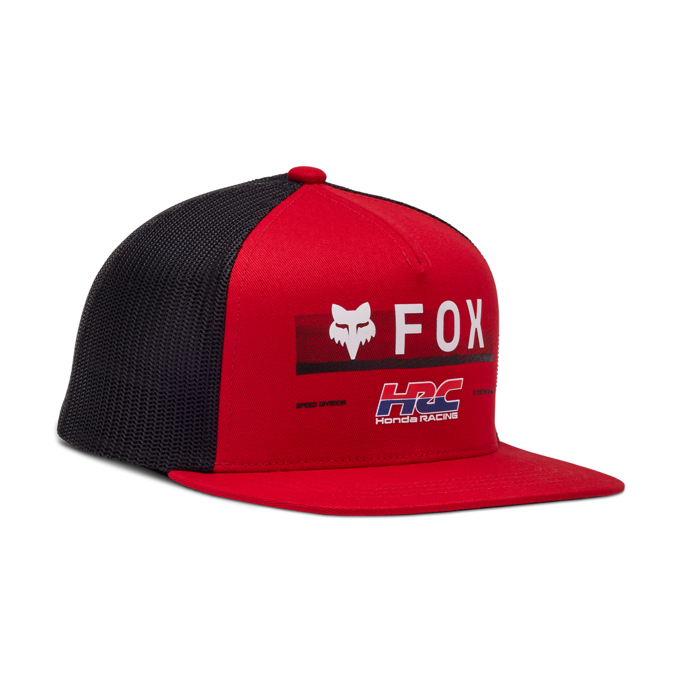 Fox Racing Youth Fox X Honda Snapback Hat - Flame Red