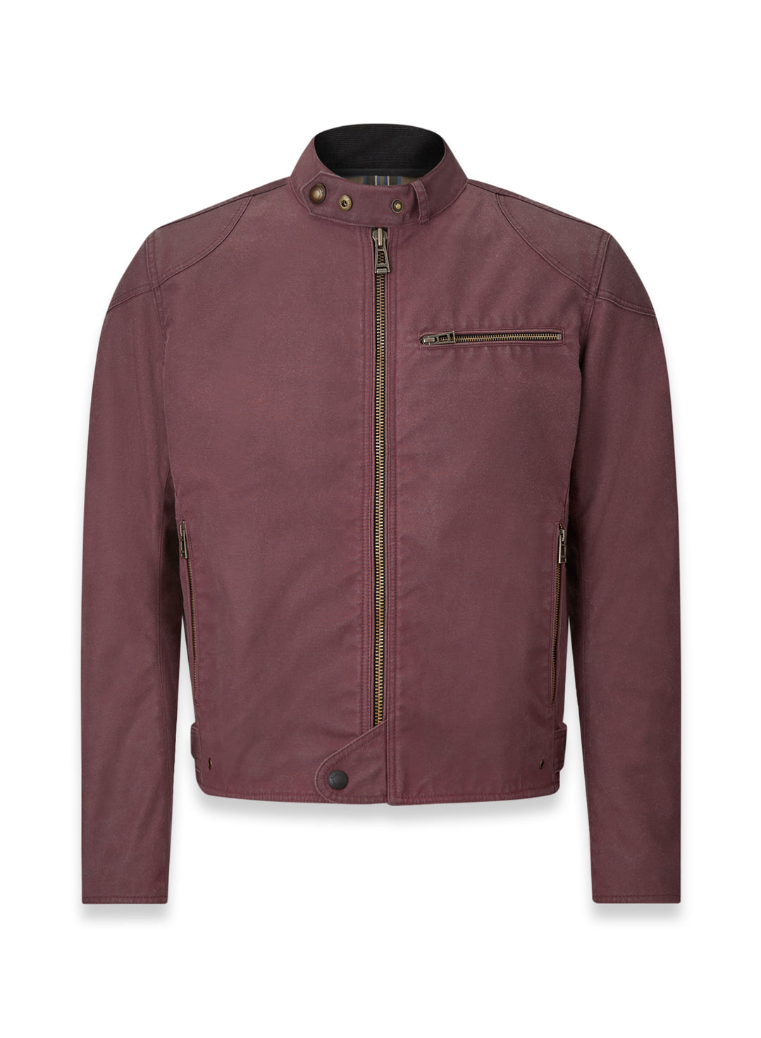 Belstaff Ariel Waxed Cotton Jacket Racing Red