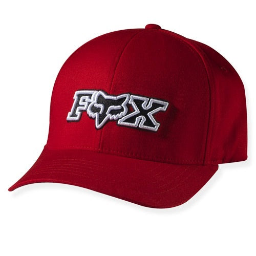 Fox Racing Corpo Flexfit Hat - Red