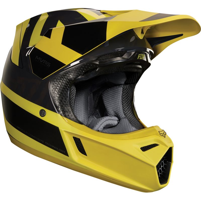 Fox Racing V3 Preest Motocross Helmet