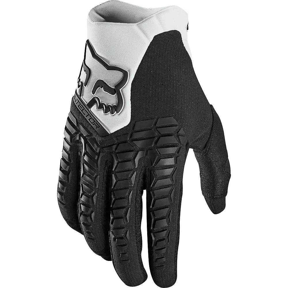 Fox Racing Men's Light Gray/Black Pawtector Glove