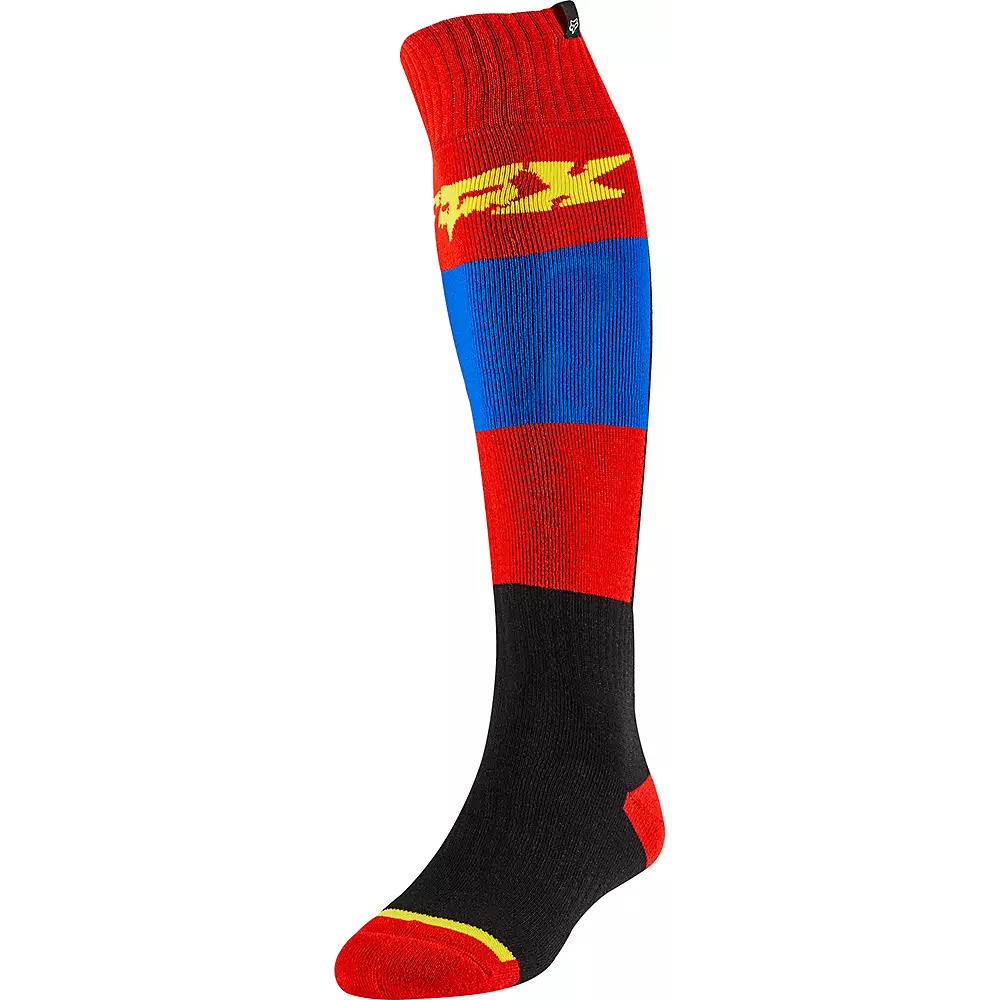 Fox Racing FRI Thin Linc Socks - Blue/Red
