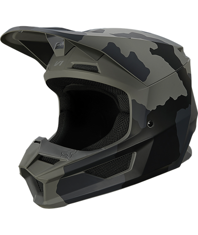 Fox Racing Men's Black Camo V1 Trev Helmet