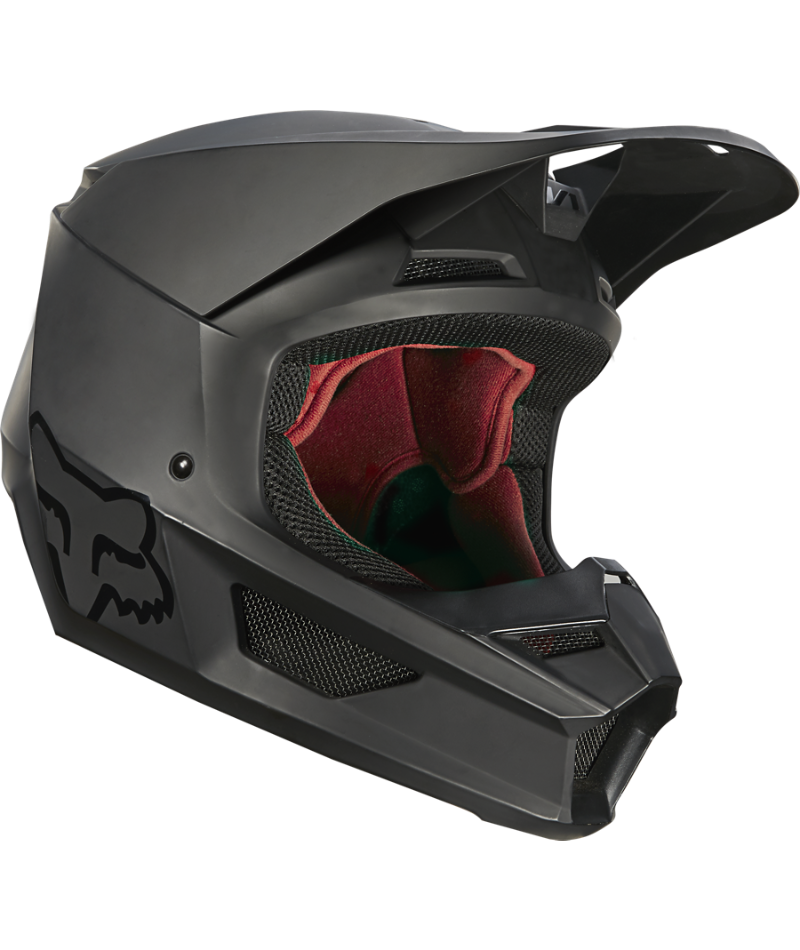 Fox Racing Men's Matte Black V1 Matte Helmet