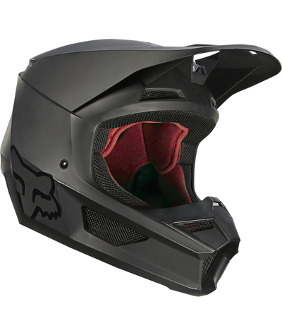 Fox Racing Men's Matte Black V1 Matte Helmet