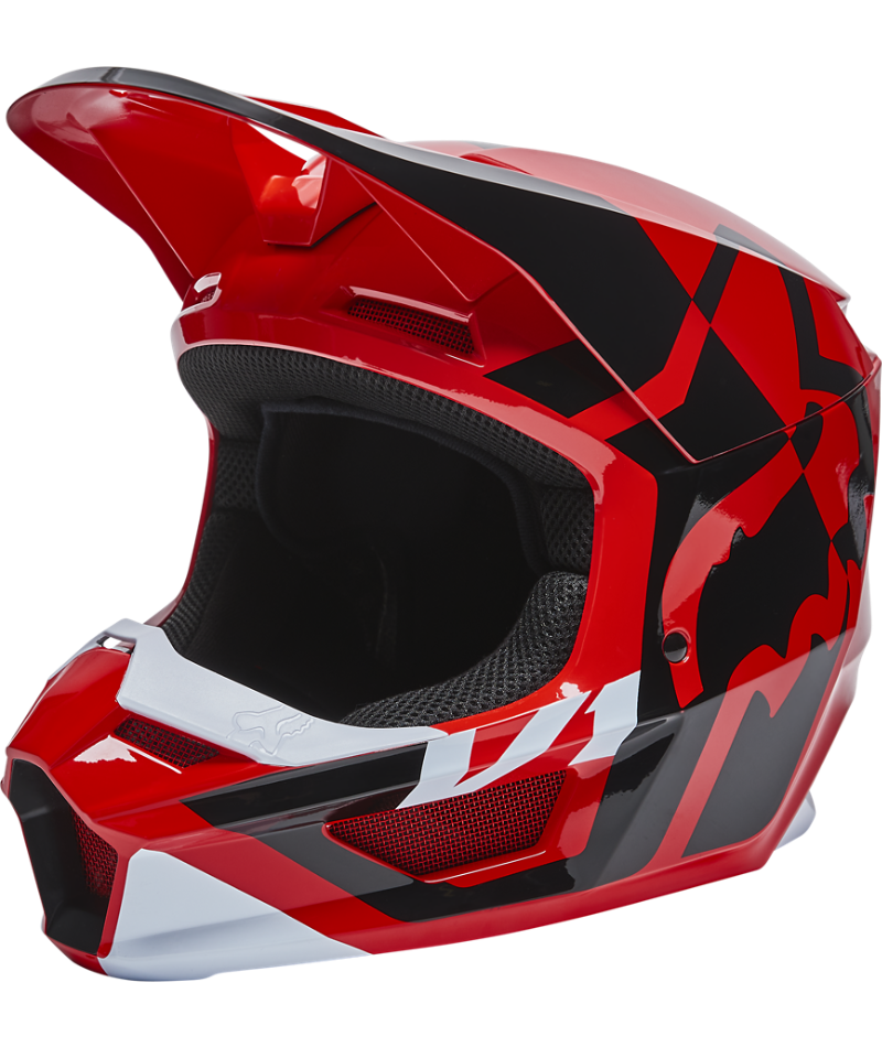 Fox Racing Men's Flo Red V1 Lux Helmet