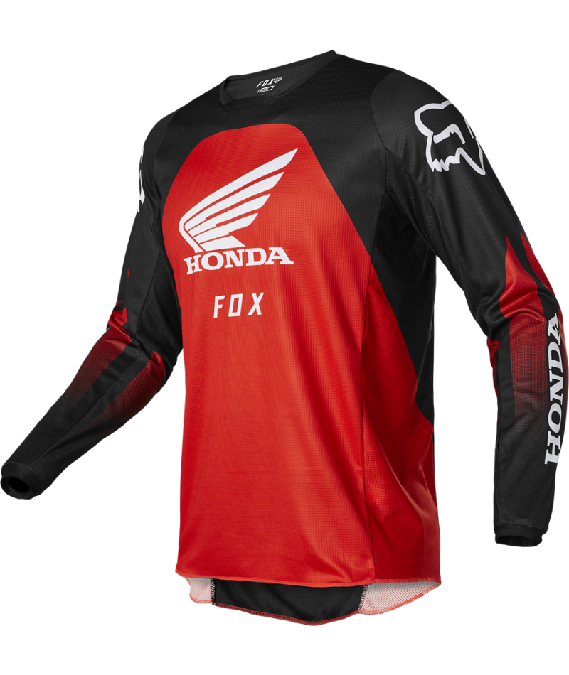 Fox Racing Men's Black/Red 180 Honda Jersey