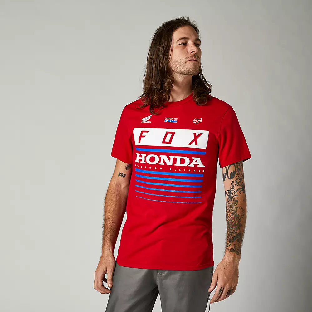 Fox Racing Honda HRC Basic Tee - Red