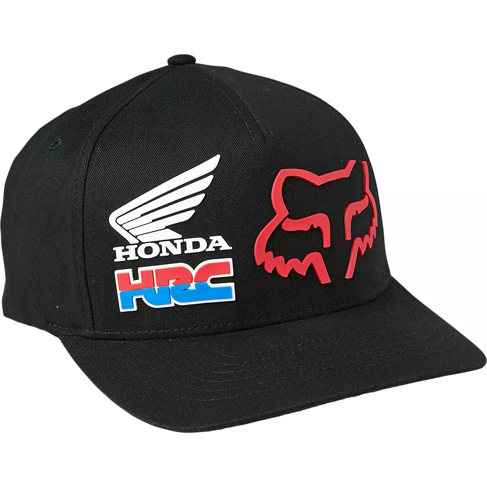 Fox Racing Honda HRC Flexfit Hat - Black
