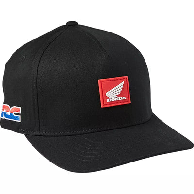 Fox Racing Honda Wing Flexfit Hat - Black