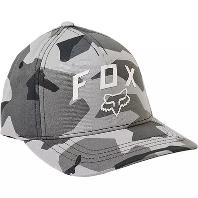 Fox Racing Youth BNKR Flexfit Hat - Black Camo
