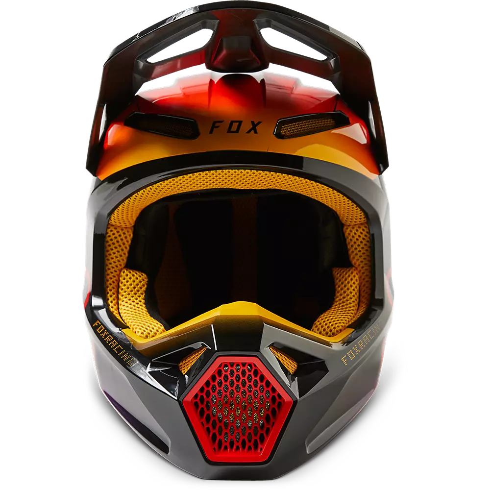 Fox Racing Men's Black V1 Toxsyk Helmet