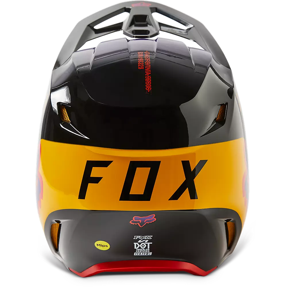 Fox Racing Men's Black V1 Toxsyk Helmet