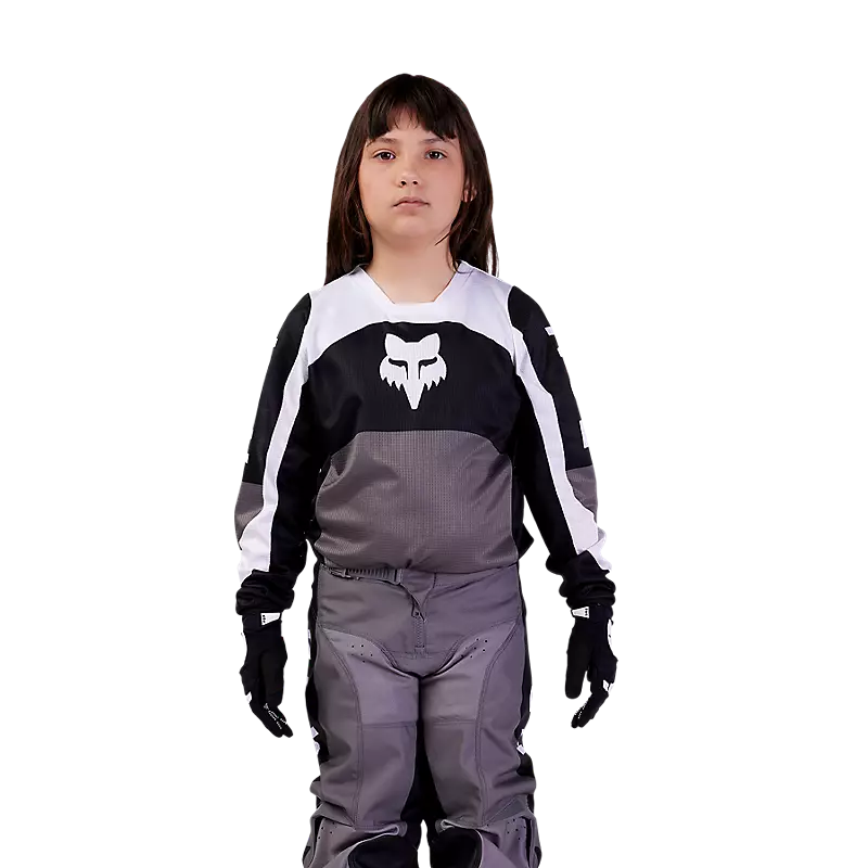 Fox Racing Youth 180 Nitro Jersey - Black/Grey