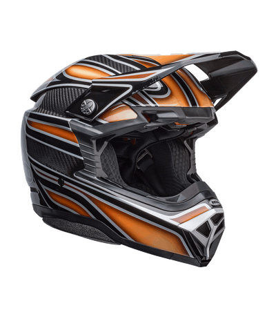Bell Helmets Moto-10 Spherical - Webb Marmot Gloss Black/Copper