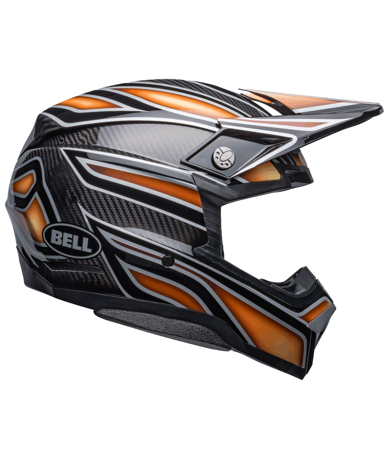 Bell Helmets Moto-10 Spherical - Webb Marmot Gloss Black/Copper
