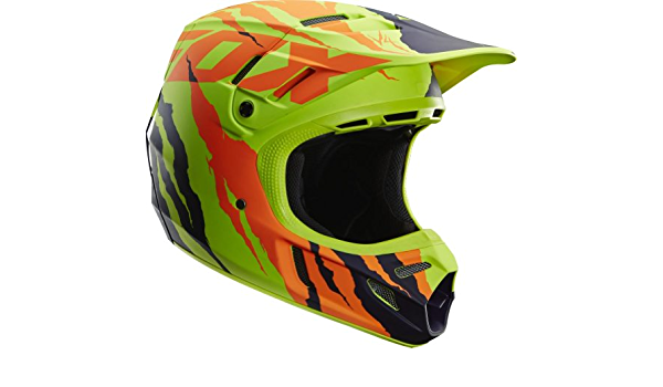 Fox Racing V4 Forzaken LE Helmet - Yellow