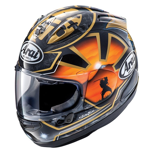 Arai Corsair-X Full-Face Helmet - Dani Samurai-2 Black