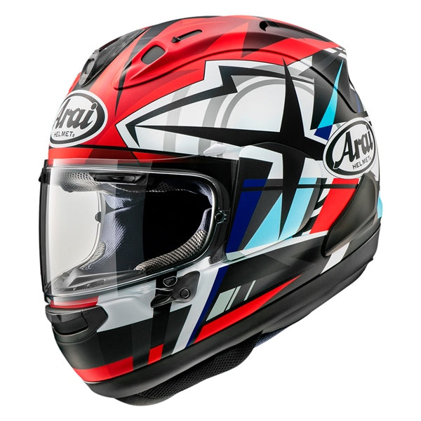 Arai Corsair-X Full-Face Helmet - Takumi Red/White/Blue