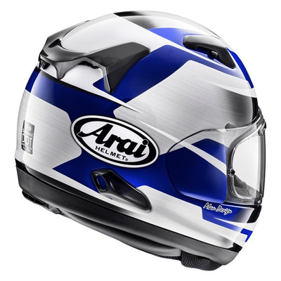Arai Quantum-X Graphic Helmet - Steel Blue