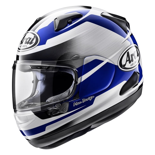 Arai Quantum-X Graphic Helmet - Steel Blue