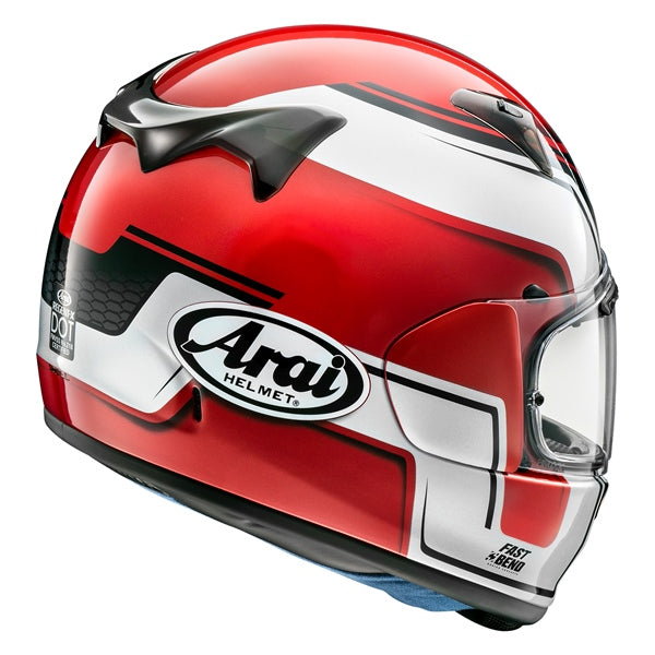 Arai Regent-X Graphic Helmet - Bend Red/Silver