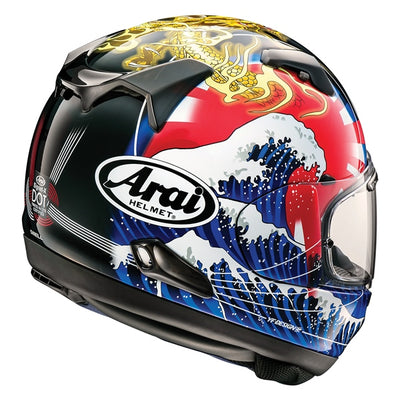 Arai Signet-X Solid Helmet - Oriental-2 Black/Red