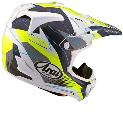 Arai VX-Pro4 Full Face Motocross Helmet - Resolute Yellow