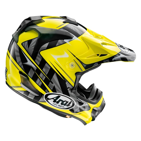 Arai VX-Pro4 Full Face Motocross Helmet - Scoop Yellow