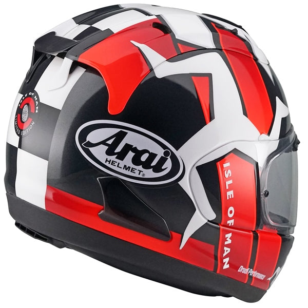 Arai Corsair-X Full-Face Helmet -  IOM TT 2022