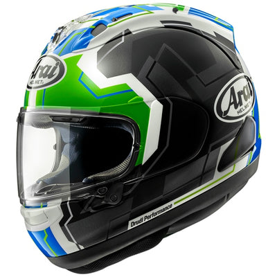 Arai Corsair-X Full-Face Helmet - Rea-6 Black/Green