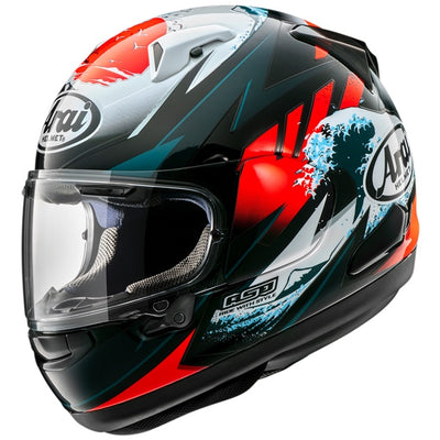 Arai Quantum-X Full-Face Helmet -  Wave