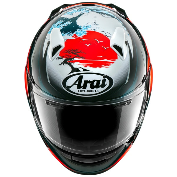 Arai Quantum-X Full-Face Helmet -  Wave