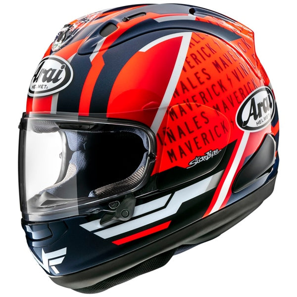 Arai Corsair-X Full-Face Helmet - Vinales-6 Black/Red/White