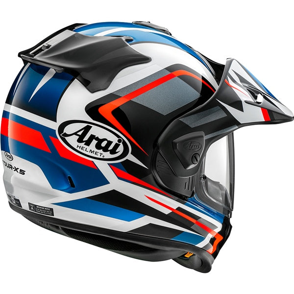 arai xd 5 hors route casque discovery blue angle 2