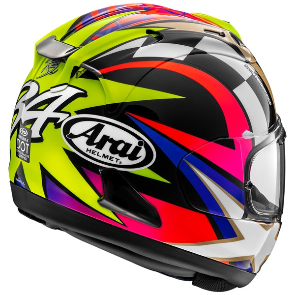 arai corsair x full face helmet schwantz 30th angle 2