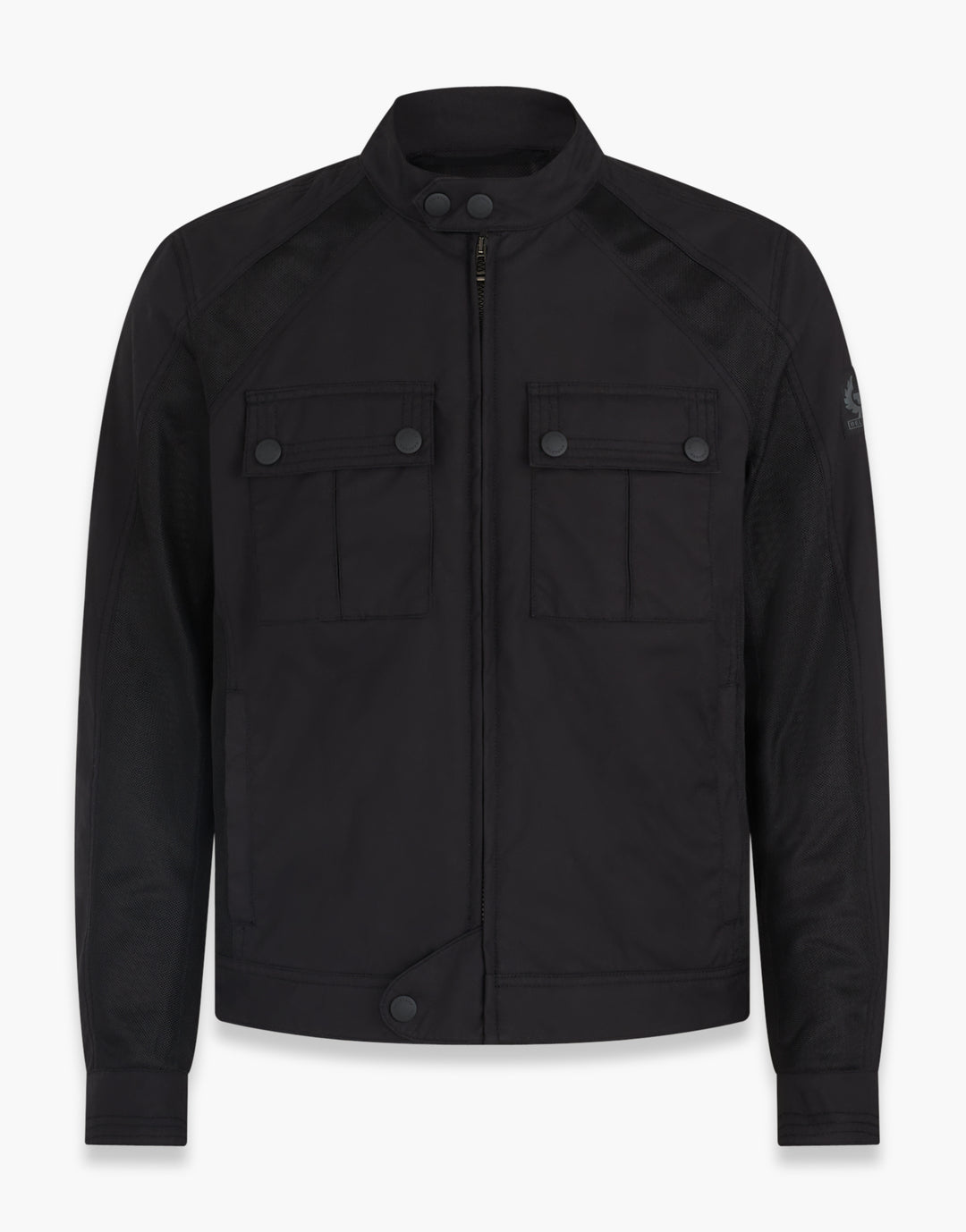 ベルスタッフ Belstaff TEMPLE MOTORCYCLE JACKET Belstaff Temple Technical Nylon Jacket - Black – Atelier