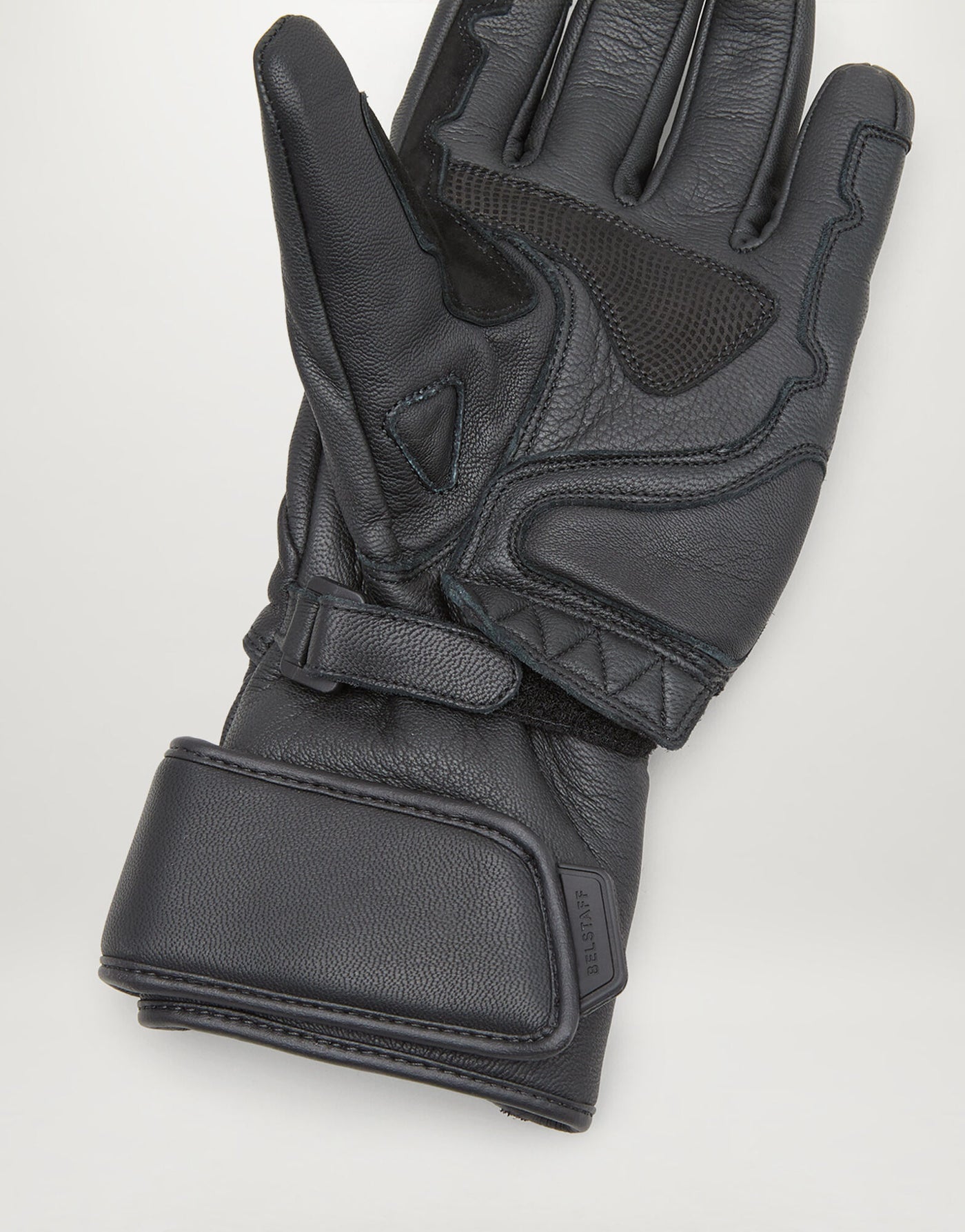 Belstaff Hesketh Black Leather Gloves