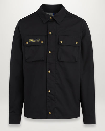 Belstaff Mansion Shirt Jacket Black