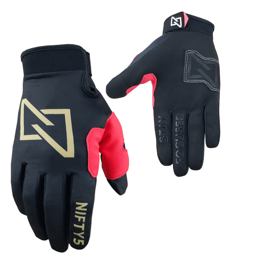 Nifty5 Techlight MX Gloves - Black